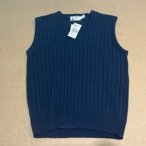 London Fog 'The Boston Vest' Navy Men's Size Large Vintage Made In USA NWT RARE